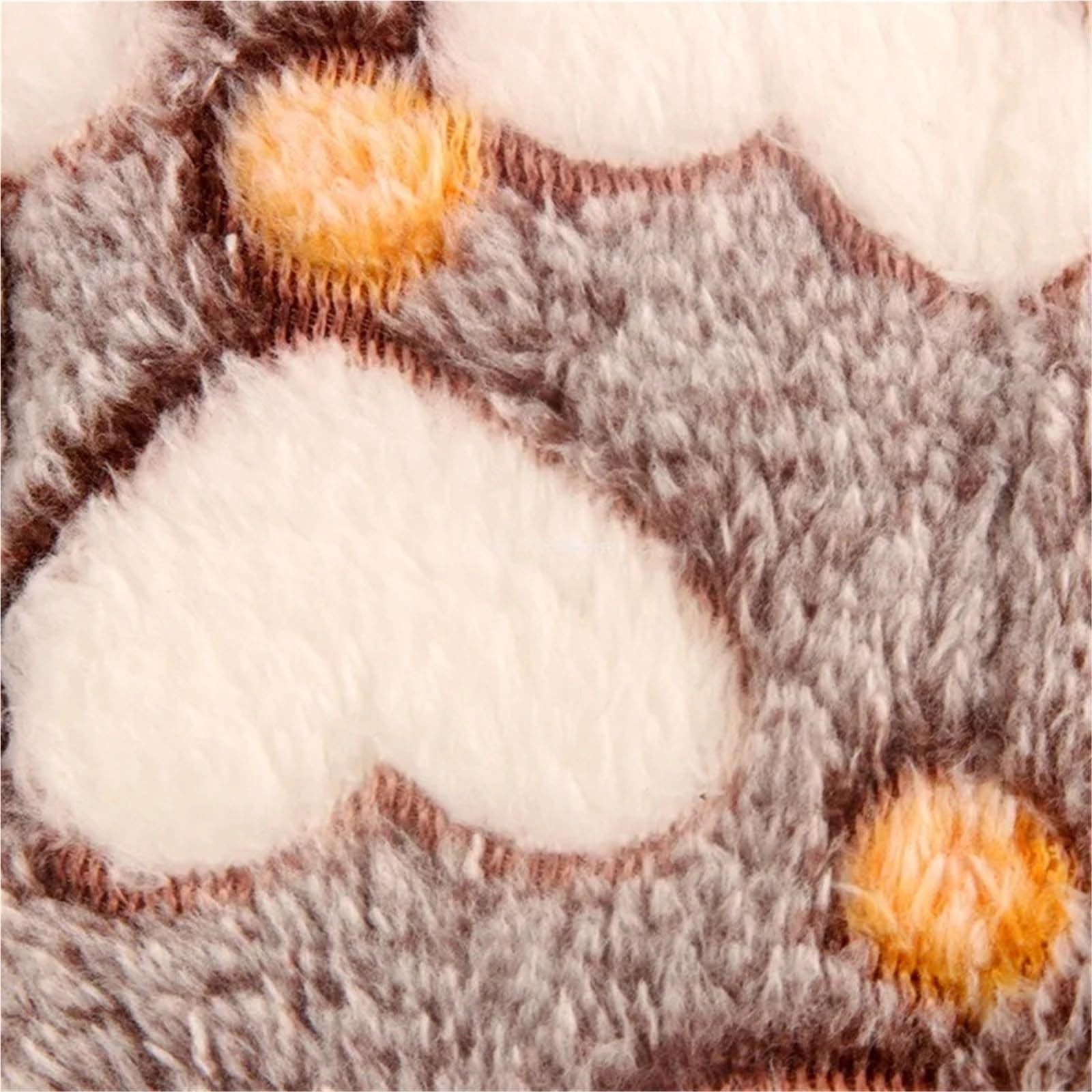 Hamster House - Hamster House - Cama suave y cálida para roedores, hamaca impresa para ratas, accesorios de conejillo de indias de algodón para animales pequeños (marrón, S)