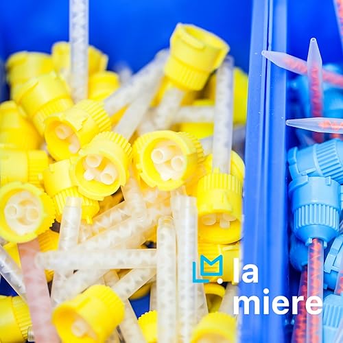 Miniatura 4 de LA MIERE 100 puntas de mezcla de impresión de alto rendimiento, cuerpo pesado (cuerpo pesado grande 11, verde azulado)