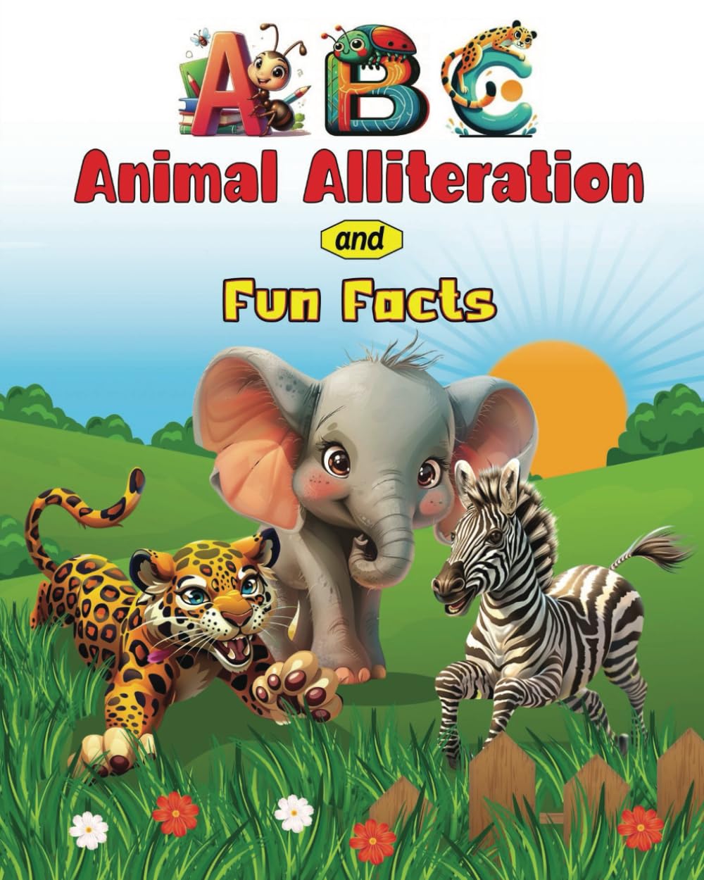 ABC Animal Alliteration and Fun Facts: A fun and educational book for kids to explore alliteration from A-Z while discovering interesting animal facts.