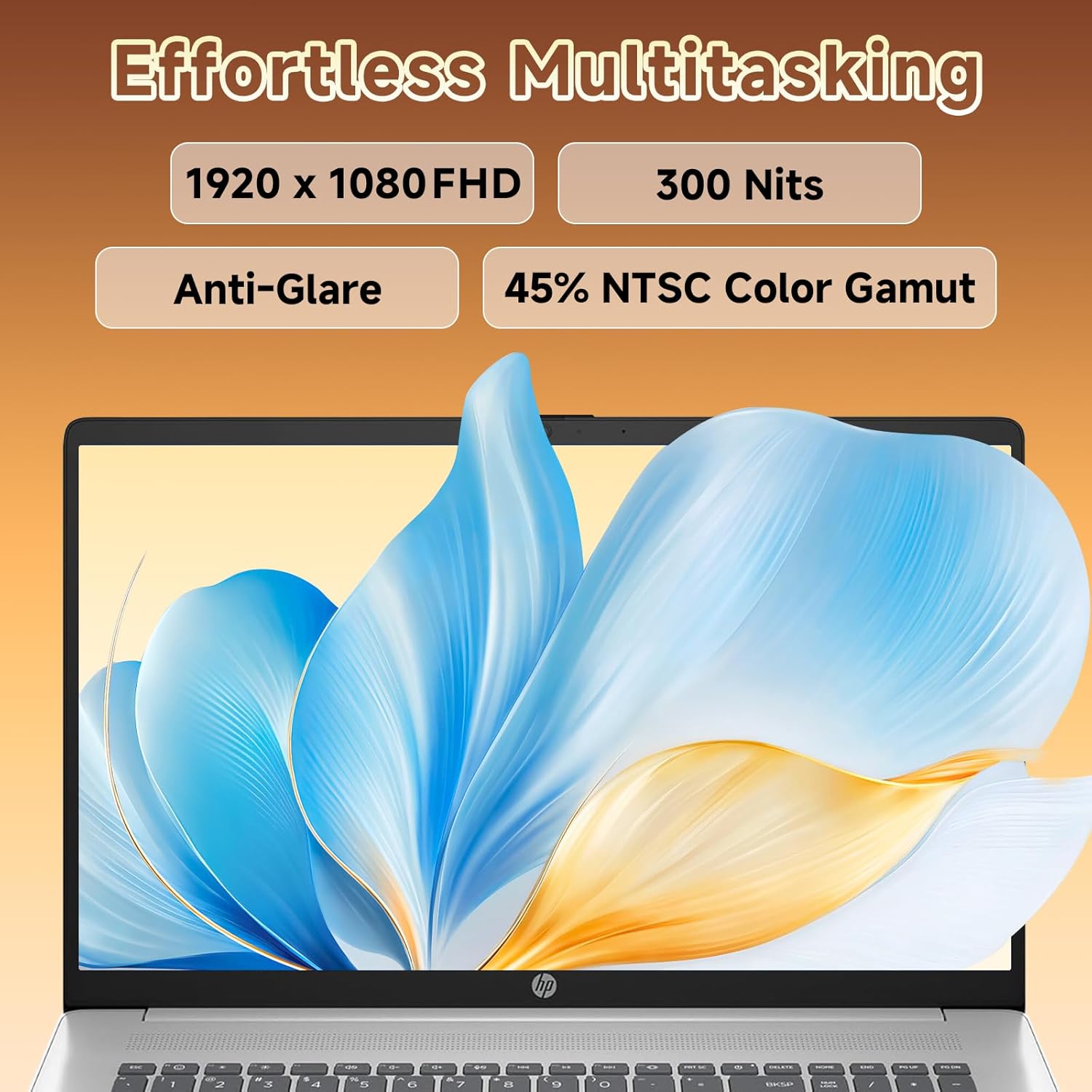 HP 17.3" FHD AI Laptop for Business Students, AMD Ryzen 5 7430U, Office 365 of The Web Lifetime, 20 GB RAM, 1 TB SSD, Windows 11 Pro, Wi-Fi 6, HD Camera, Copilot Key, Fast Charge, w/Accessories