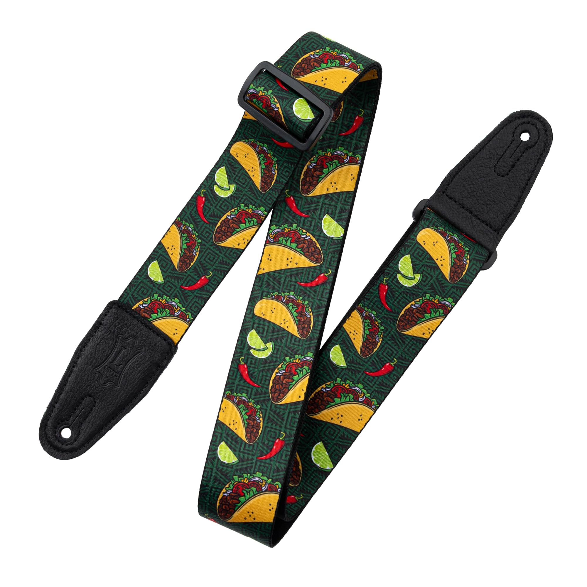 Levy's Unisex Tacos Leathers Mp2tg-005 Guitar Strap, Adjustable