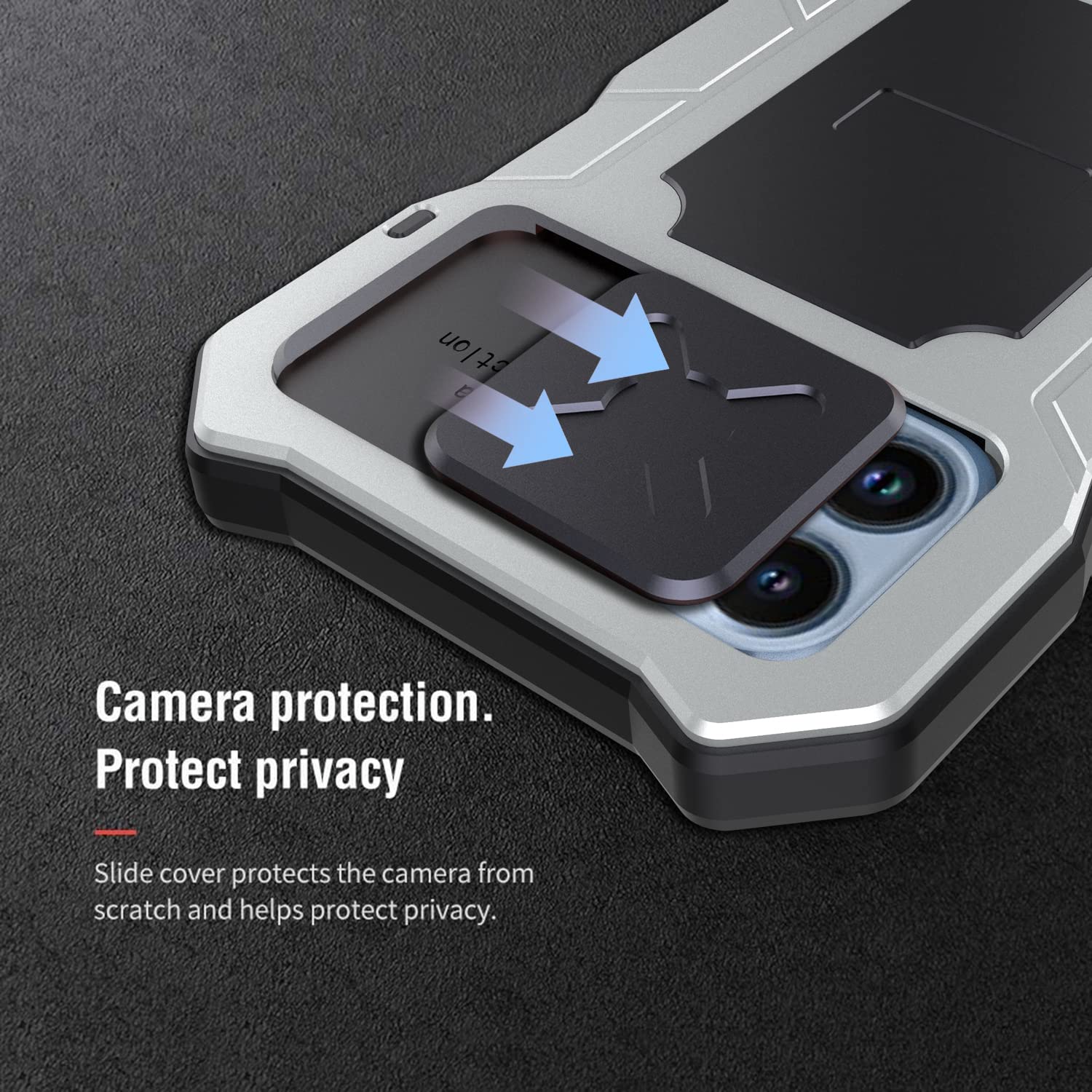 Amazon.co.jp: iPhone 14 Pro Max ケース 360° 強力保護 ライド式