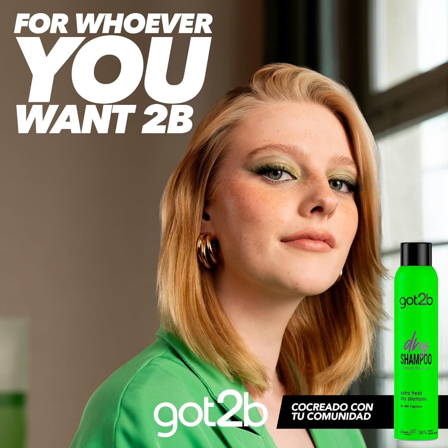 Got2b - Shampoo Secco Freschezza Extra - 3 pezzi da 200 ml (600 ml) - Rinfresca i capelli istantaneamente - Un giorno di freschezza extra per i tuoi capelli