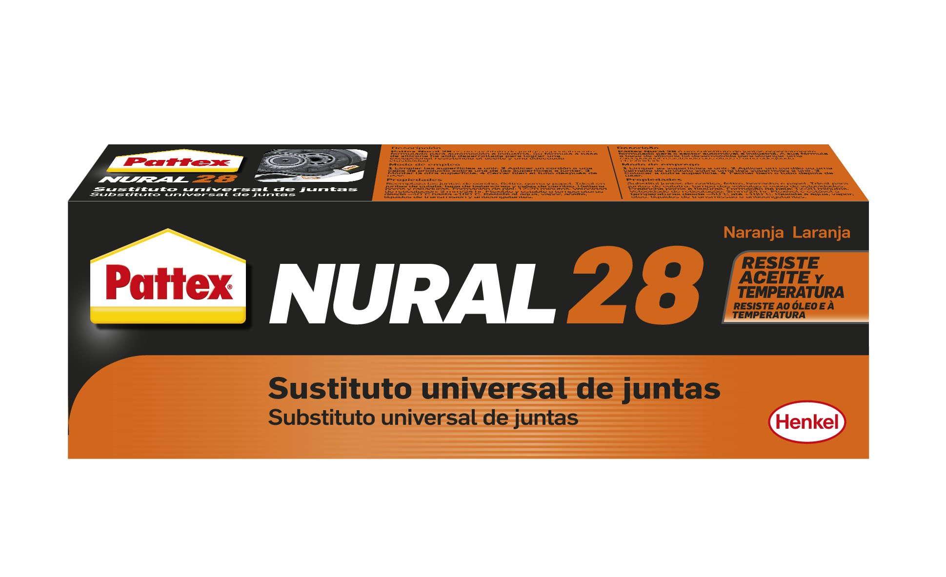 Pattex Nural 28 Sustituto universal de juntas - estuche de 40ml