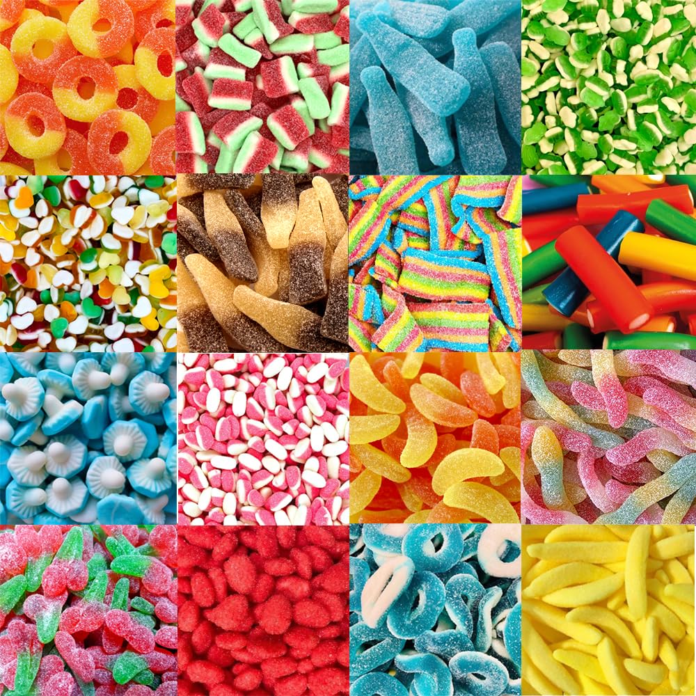 Sweets Tub Full Box Favours Kids Candy Party Treats | Pick Any 1 Full Box Sweets