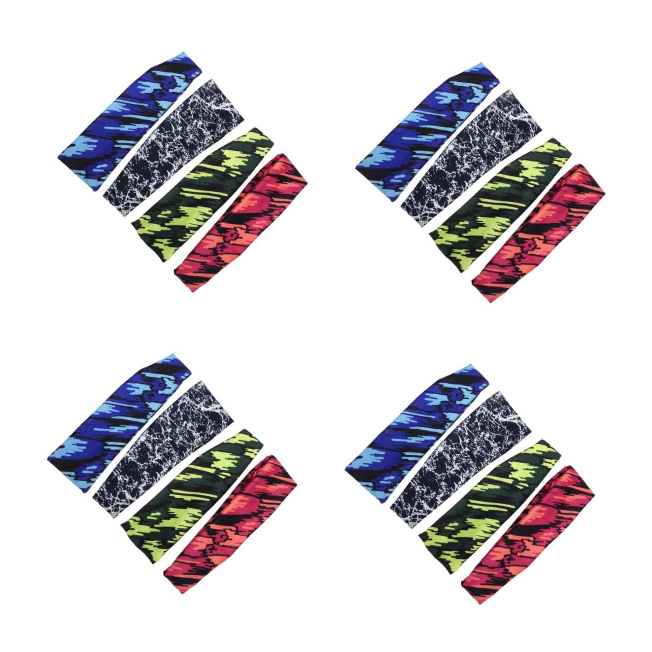 ibasenice Bandana Sportiva Per Il Sudore Fascia Yoga Fasce Per L'allenamento Impacco Per La Testa Del Sudore Esecuzione Della Fascia Fasce Atletiche Fibra Di Poliestere