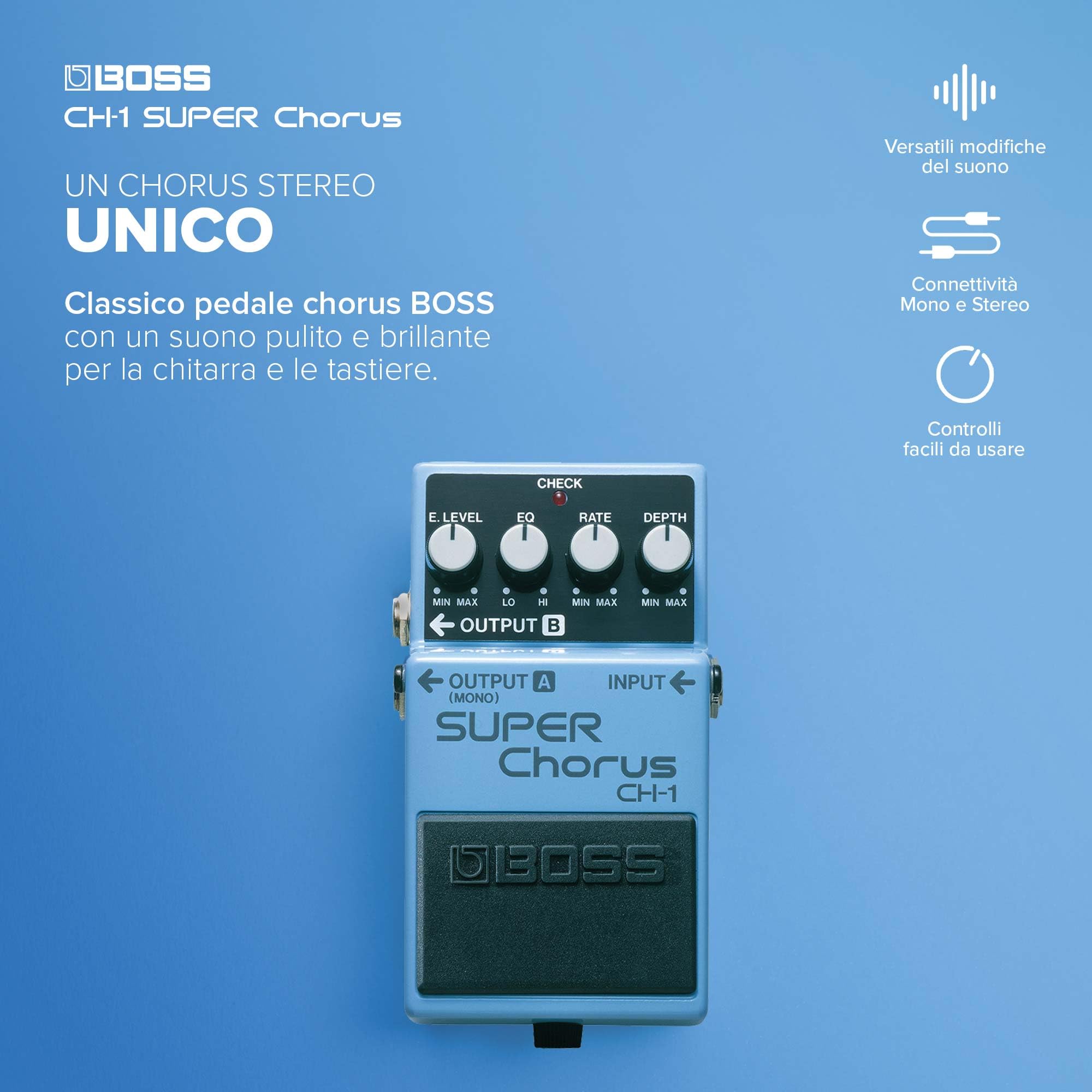 BOSS CH-1 Super Chorus Compact Pedal