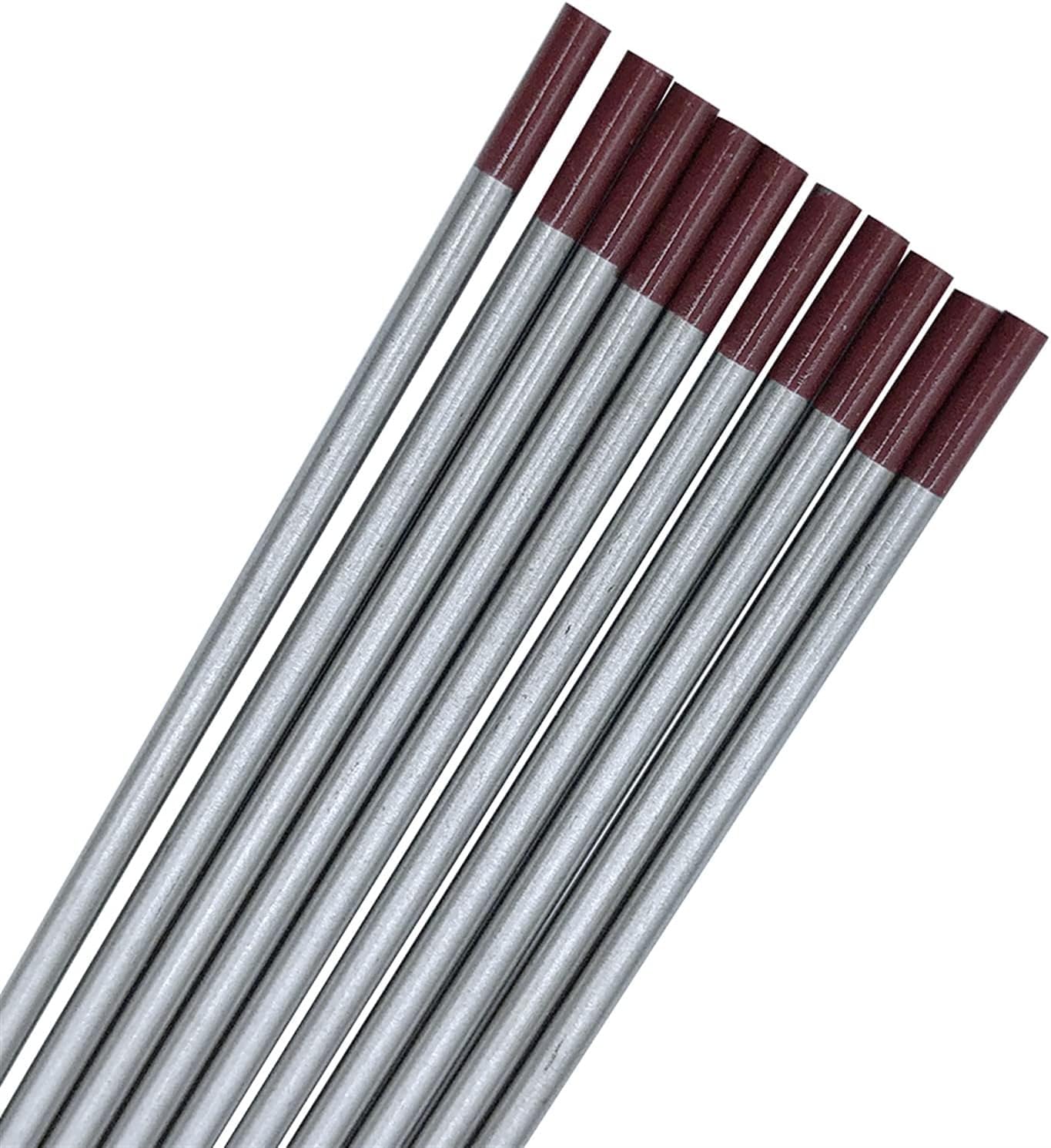 Yatuopng Onecolor 10Pcs/Box Welding Electrodes Rods 1.0/1.6/2.4/3.2Mm Lanthanum Tungsten Low Temperature Tig Soldering Set Rod