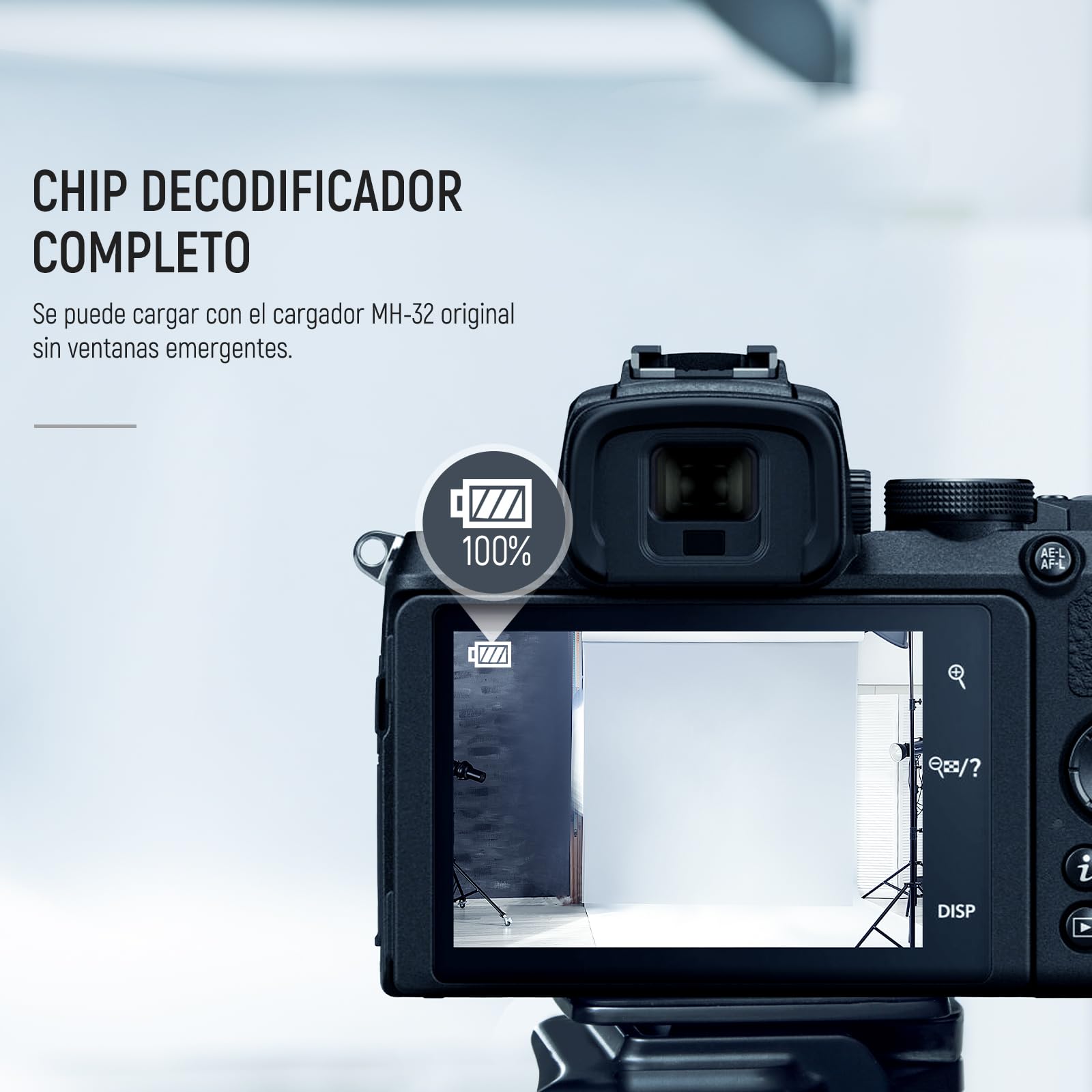 NEEWER EN-EL25 - Batería de Repuesto y Cargador USB, 2 Unidades, 1350 mAh y Cargador USB de Doble Canal Tipo C, Compatible con cámara Nikon Z30 Z50 ZFC 4241 EN-EL25 batería MH-32