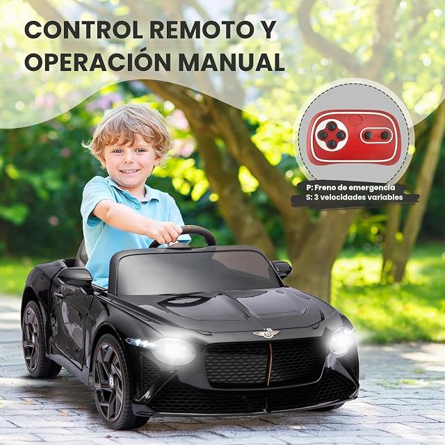 Foto 3 de 8 de Coche Eléctrico Infantil Lujo Bacalar 12v