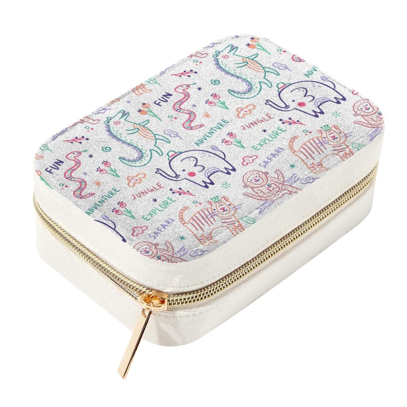 Boîte décorative en velours Elaphant pour organiser vos précieux bijoux