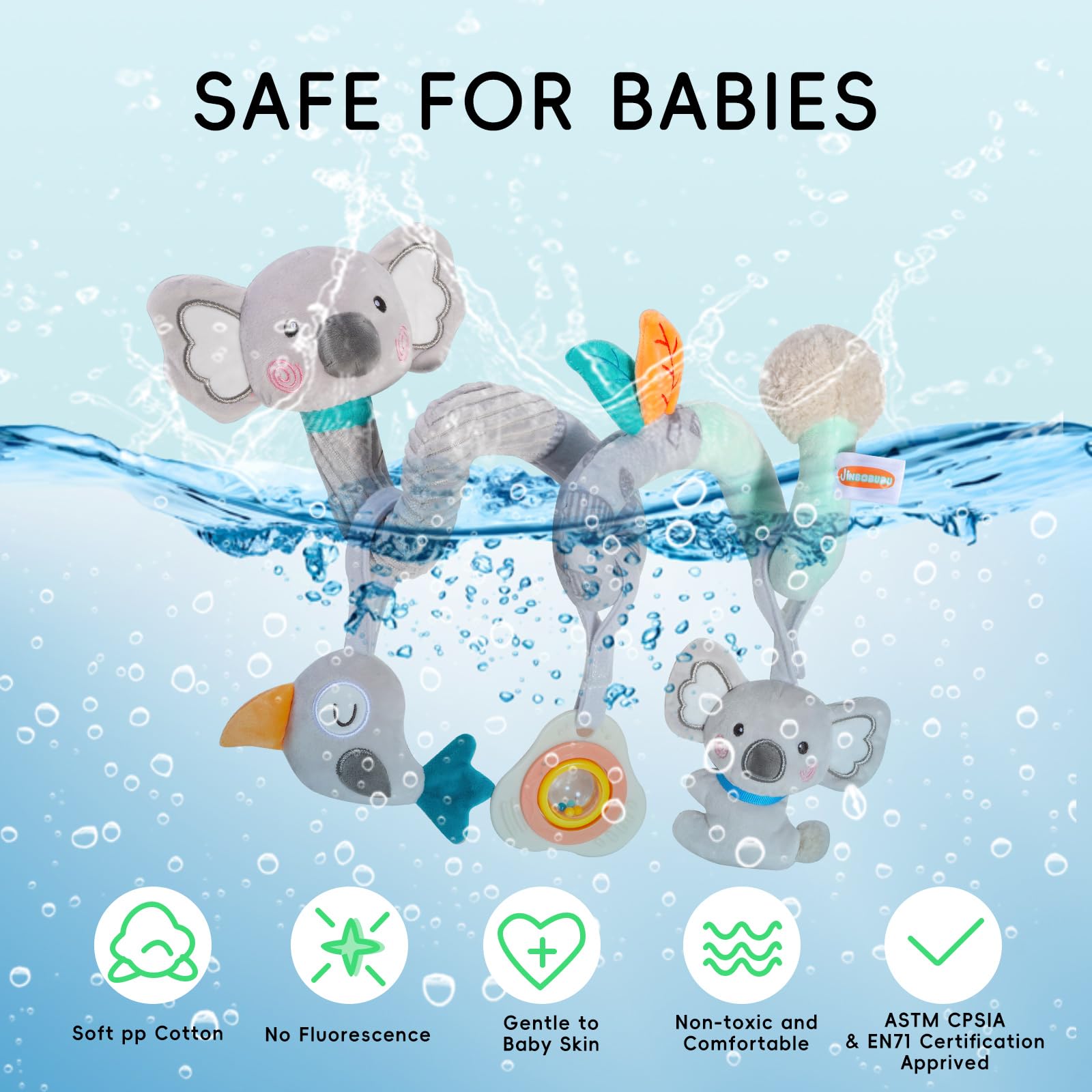 Juguetes para asiento de coche, juguetes para bebés de 0 a 3 meses de desarrollo, cochecito de bebé, juguetes para recién nacidos de 0 a 6 meses, juguete de asiento de coche para bebés de 0