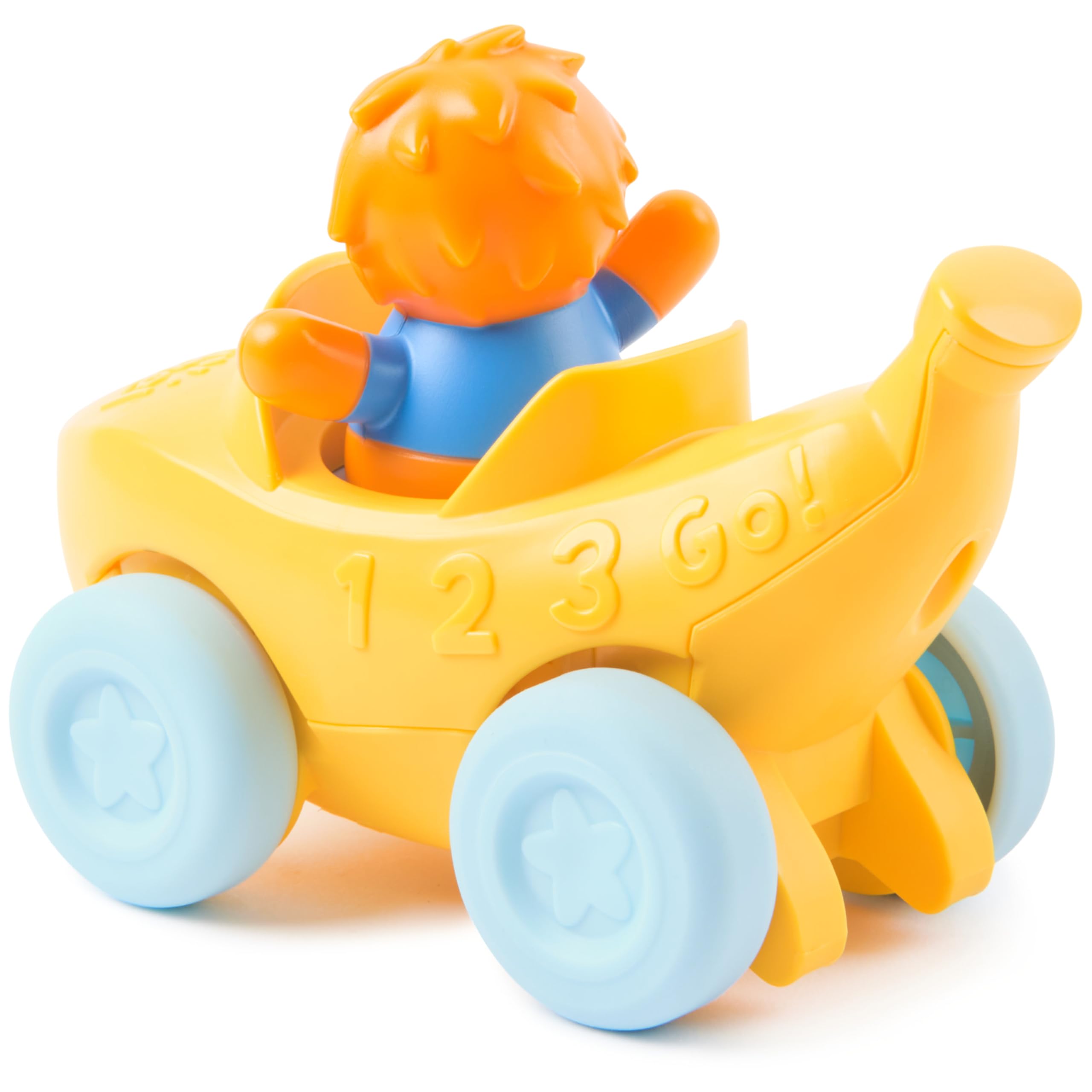 Ms. Rachel Ours en peluche officiel avec haricot, 27,9 cm avec toilettes et accessoires, jouets pour tout-petits filles et garçons pour enfants de 18 mois à 3 ans et plus