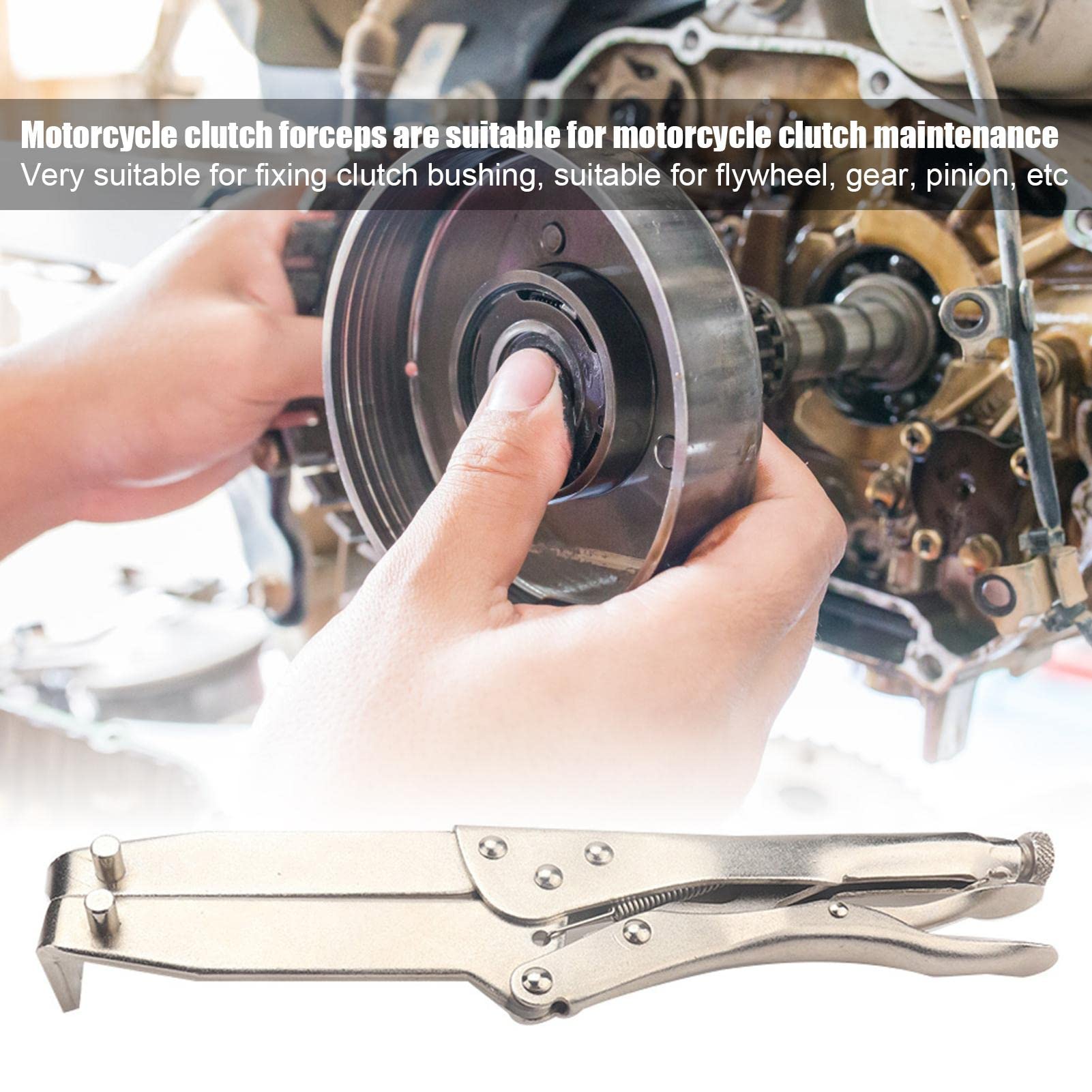 Support D'moto – Pince à Panier D'embrayage – Outil Maintien Du Volant D'inertie Moto ATV Lear-au