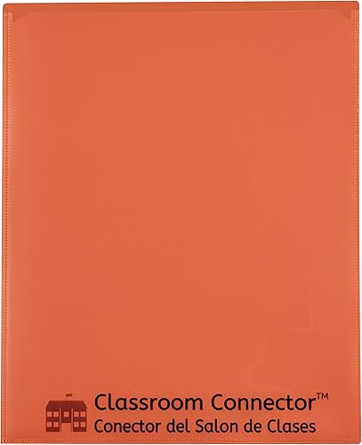 C-Line aula Conector School-to-Home Fólders, Anaranjado