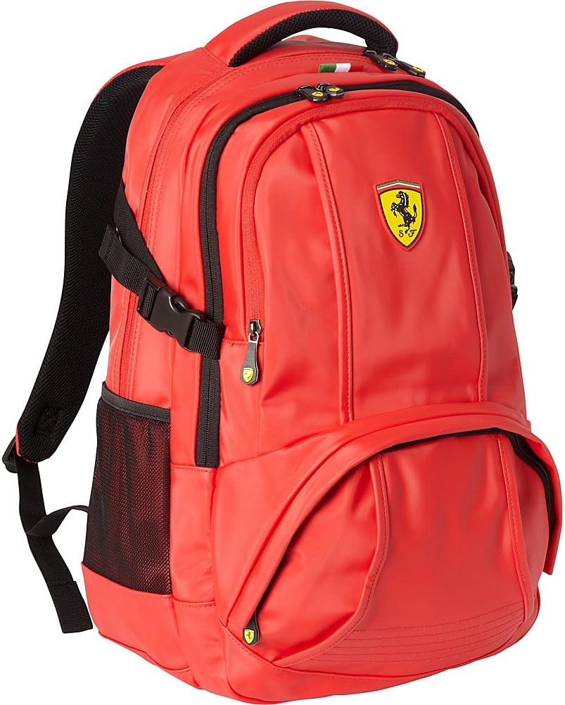 Ferrari Travel Backpack Red