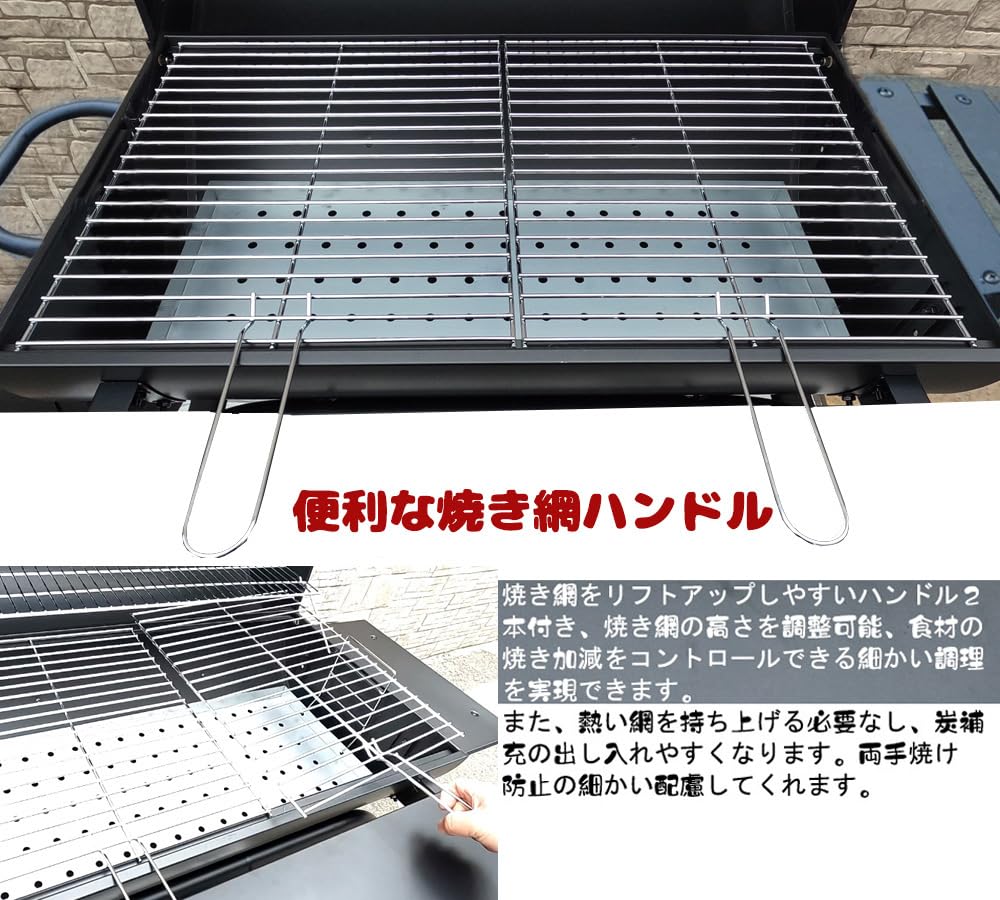 【末使用】バーベキューグリルバレルスチール均一熱分布耐久性 楽天市場】BranchGrill 大型 BBQ ガス グリル ER8806 バーナー