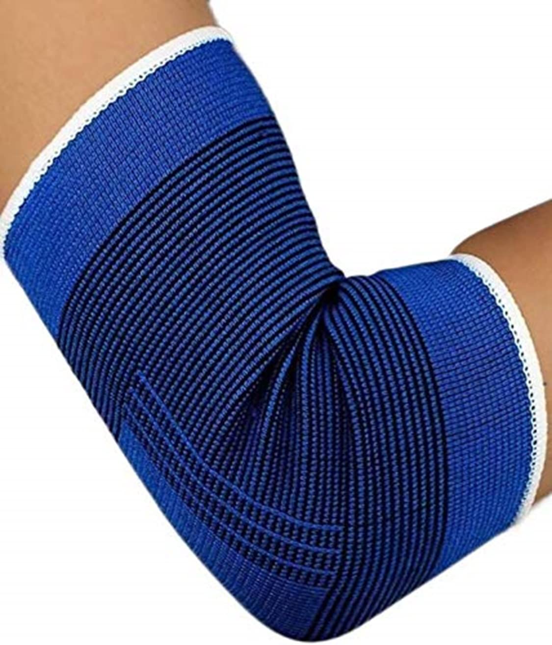 FACTO POWER Elbow Support for Gym (1 Pair) - Elbow Brace for Men Women Workout | Elbow Compression Sleeves for Tendonitis Pain Relief, Tennis, Volleyball, Cricket - Elbow Pain (Material : Neoprene)