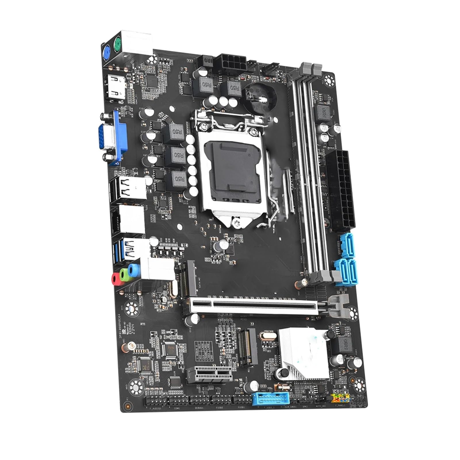 Scheda madre Placa base Fit For H310, Kit de placa base con core i5 1151 CPU 16GB DDR4 7500 MHz RAM HD Graphics 2666 SATA3.0