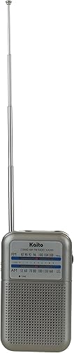 Miniatura 5 de Kaito KA200 radio de bolsillo AMFM Gris