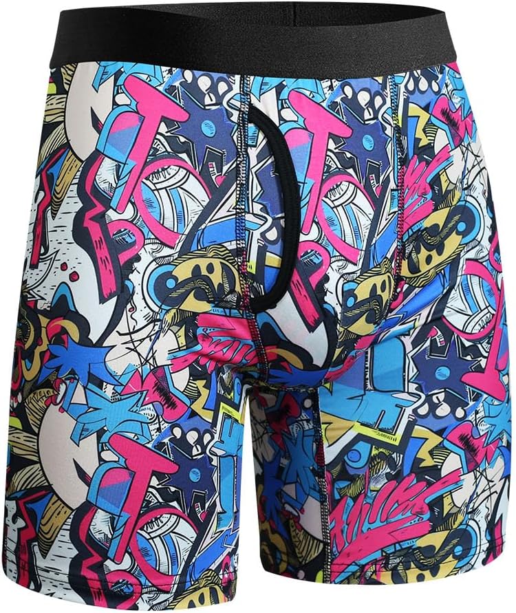 Men's Boxer Briefs Fast Dry Performance Sport Underwear No Ride-up Athletic Boxer Brief for Men,Multi-packs Available - Image 5