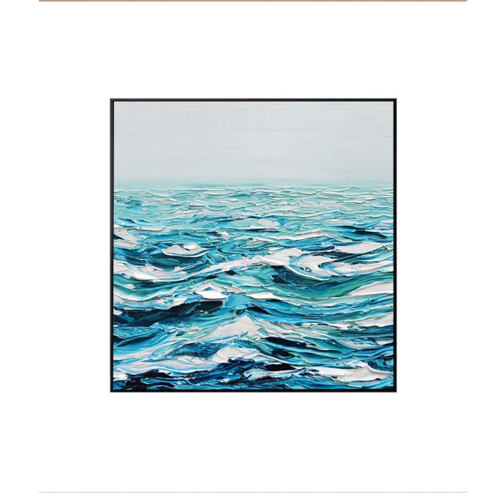 Art mural abstrait océan vagues pour ornement mural et photos peinture de salon
