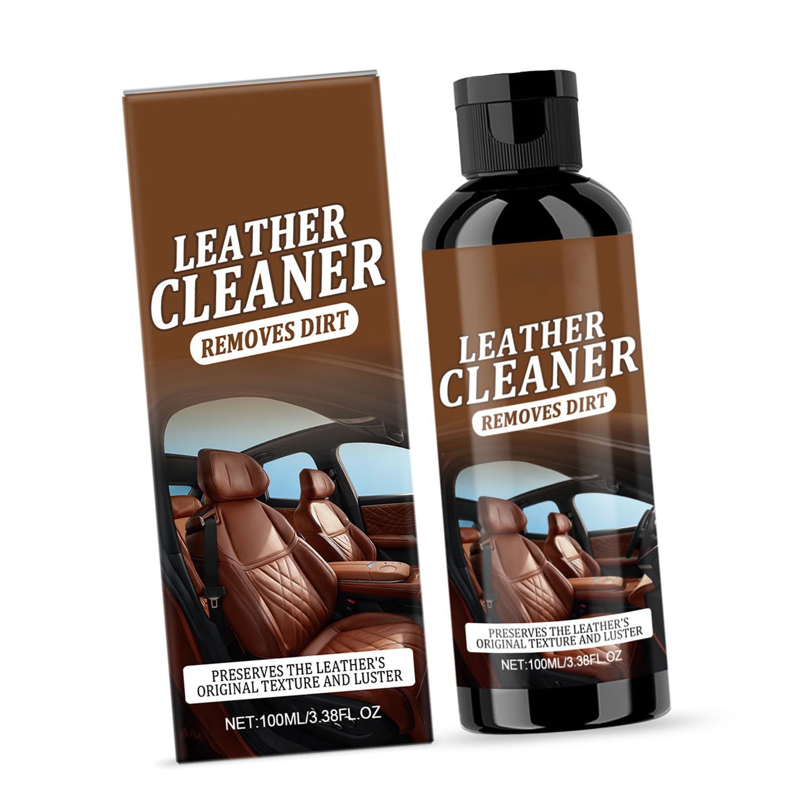ordinarYone Effective Leather Cleaner for Stubborn Stain and Refurbishing Upholstery on Furniture and Automotive Interiors