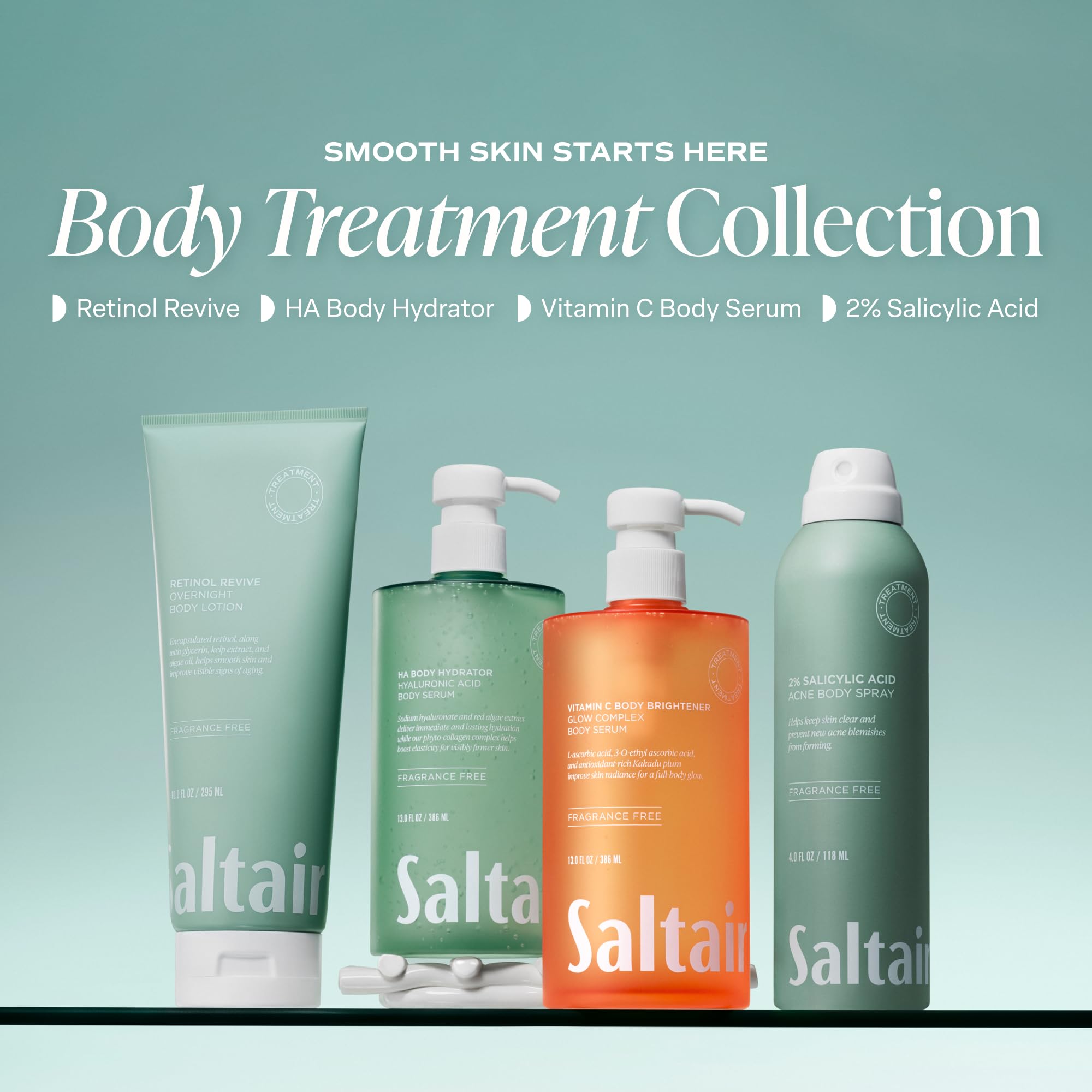 Saltair Vitamin C Body Serum with Glow Complex, 1 Count