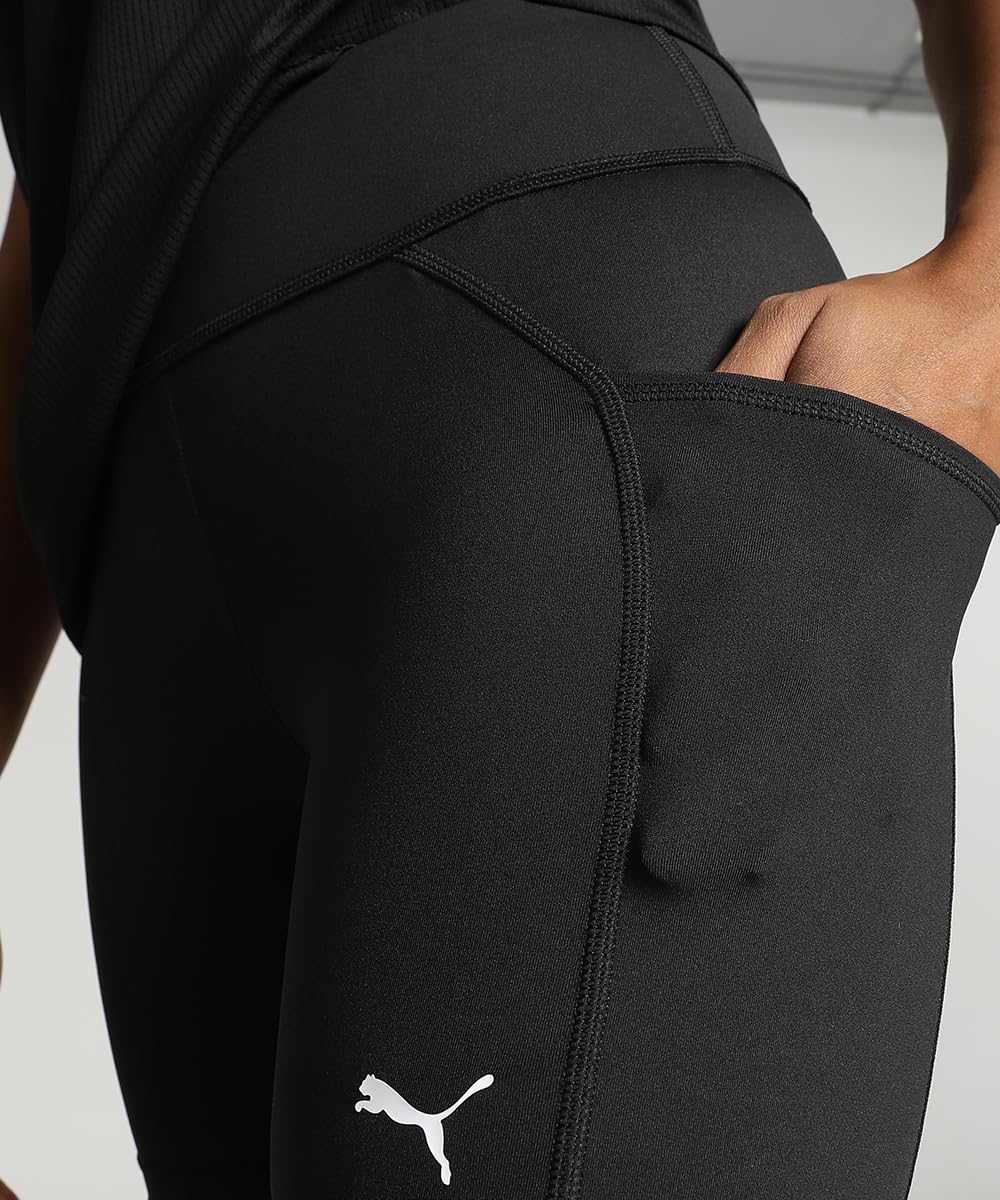 PUMA Mallas Cortas de Training Fit 5" Mujer S Black