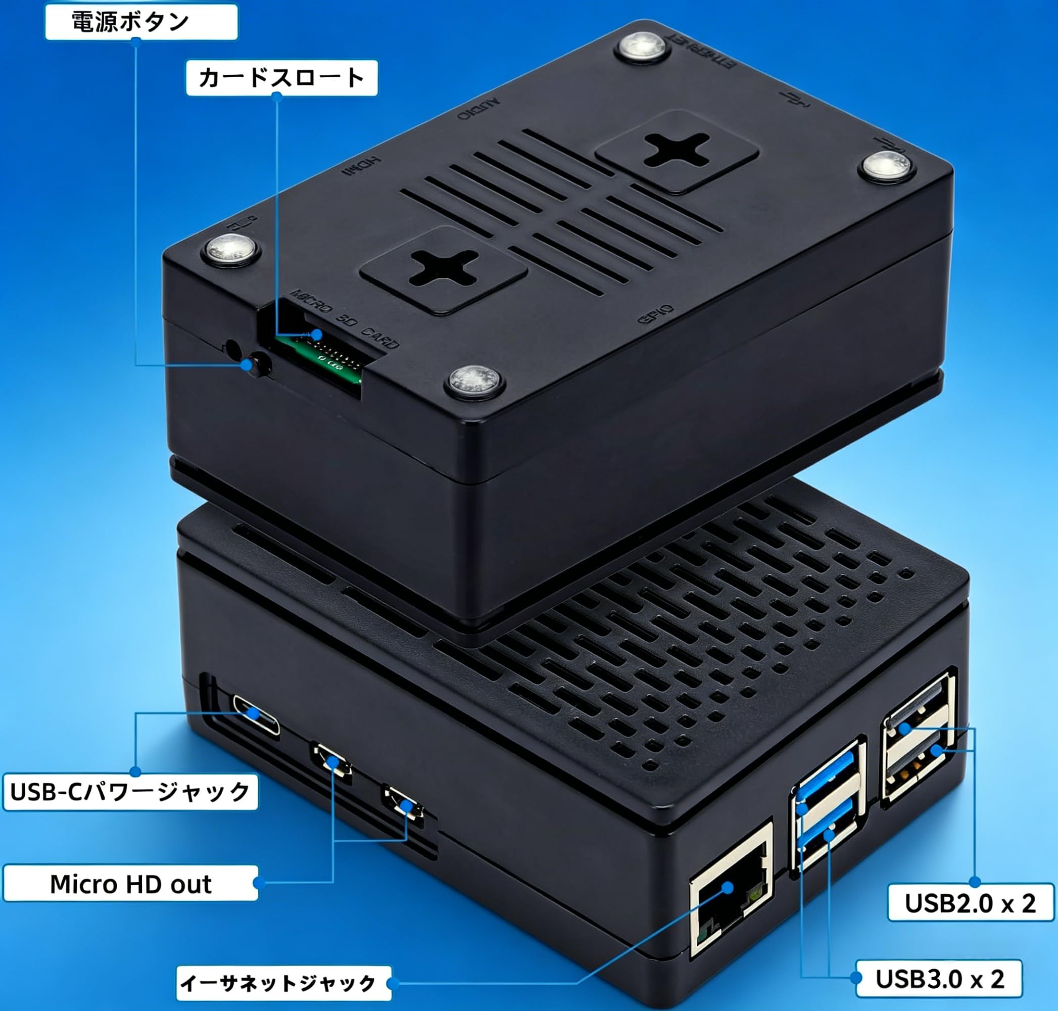 Amazon.co.jp: Vesonn ラズベリーパイ5 16GB キットfor Raspberry Pi5