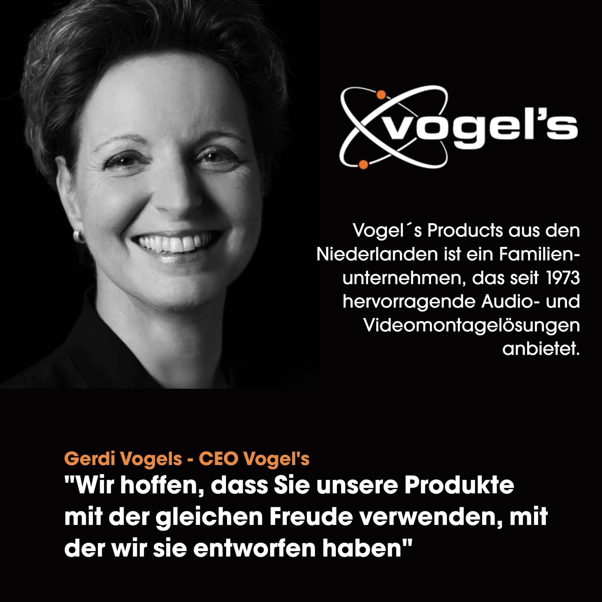 Vogel's TVM 5407 Ultraflache Feste TV-Wandhalterung fur 32-77 Zoll TVs | Nur 1,5 cm Wandabstand, 75 kg Tragkraft, TÜV-geprüft, Bis VESA 400x400, Sicheres ClickLoc-Einrastsystem, Inkl. Fischer-Dübel