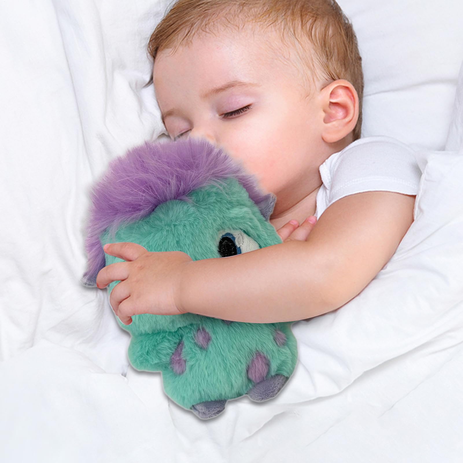Genérico Peluche Bibble,Personaje De Animación Peluche Suave Y Tierno,Juguete De Dibujos Animados De para Niños,Muñeca De Elfo Gordito Kawaii De Pelo Púrpura,Decoración Casera Linda — view 5