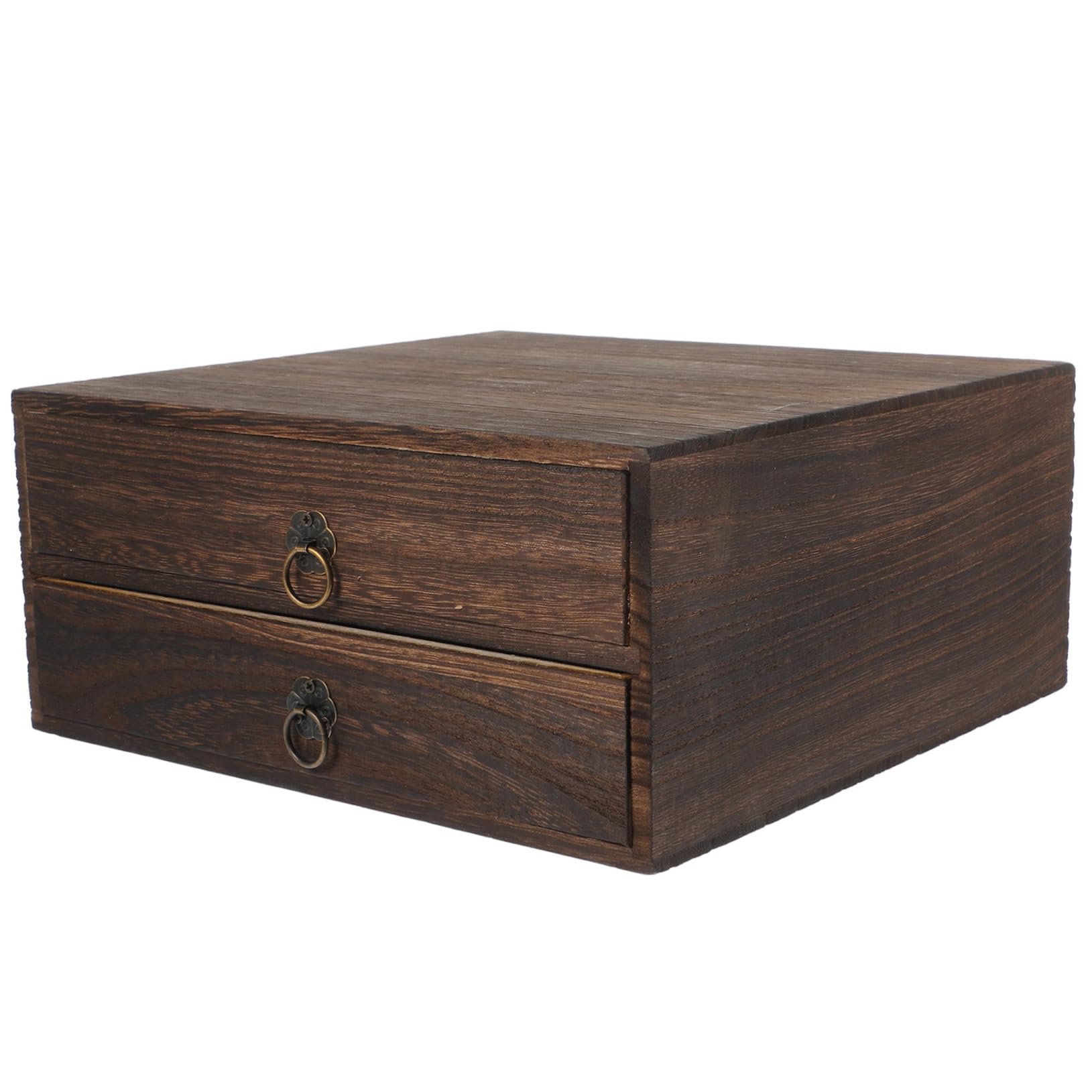 Boîte de rangement bois compacte à tiroirs pour éliminer le désordre