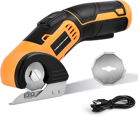 Amazon.com: jomeda Cordless Electric Scissors, 4 V Rechargeable