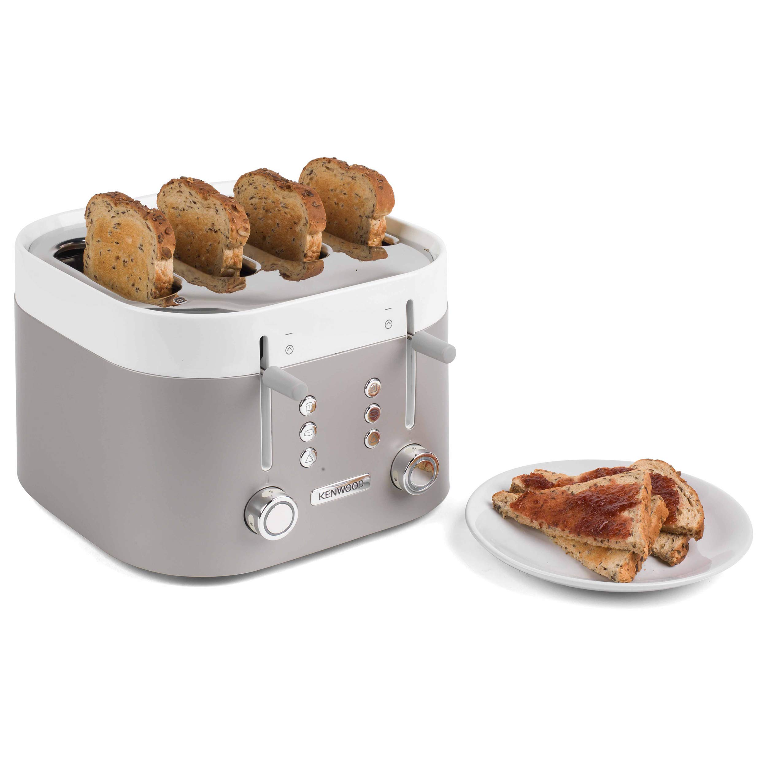 Stainless Steel Kenwood Ksense Slice Toaster Kenwood Tfm400tt K