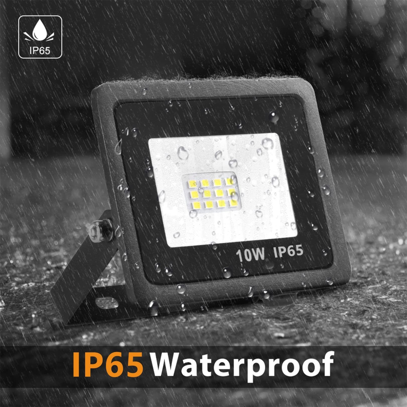 LED Flutlicht 10W 20W 30W 50W 100W Hohe Helligkeit IP66 wasserdichte Außen Beleuchtung LED Scheinwerfer Wand Flutlicht(100w)