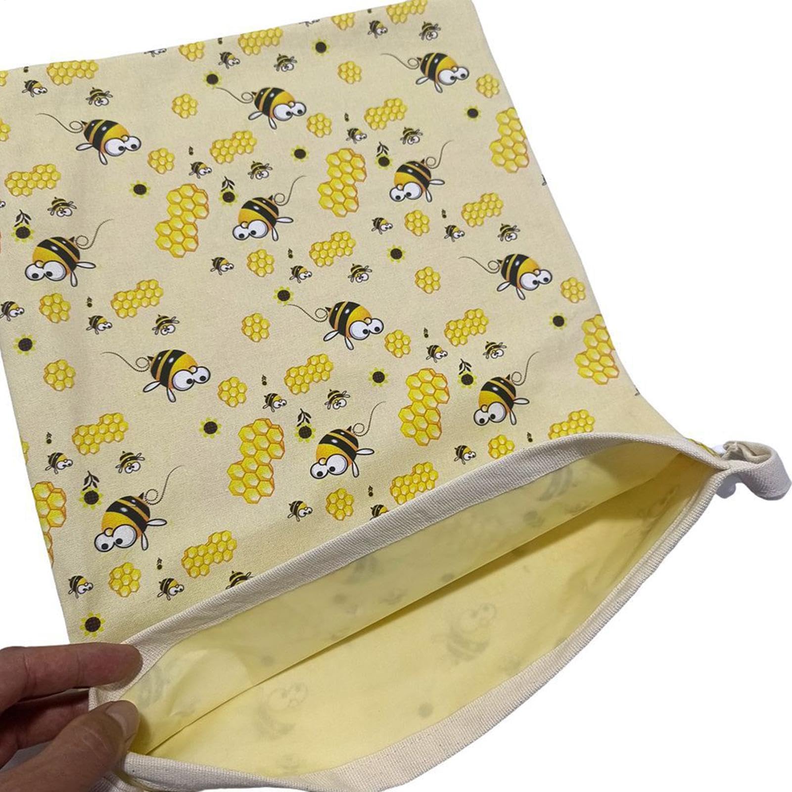 Sacchetti di d' per pane e alimenti, riutilizzabili | Sacchetti per il pane per cucina, congelatore, frigorifero, casa, vacanze