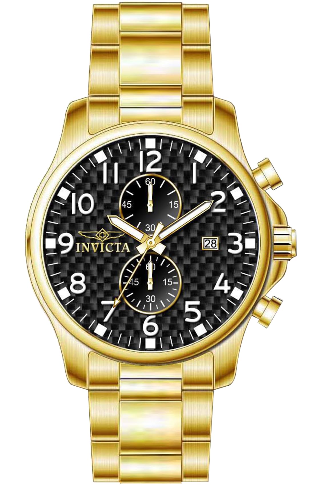 Invicta Specialty 0379 - Reloj de cuarzo para hombre, 48 mm