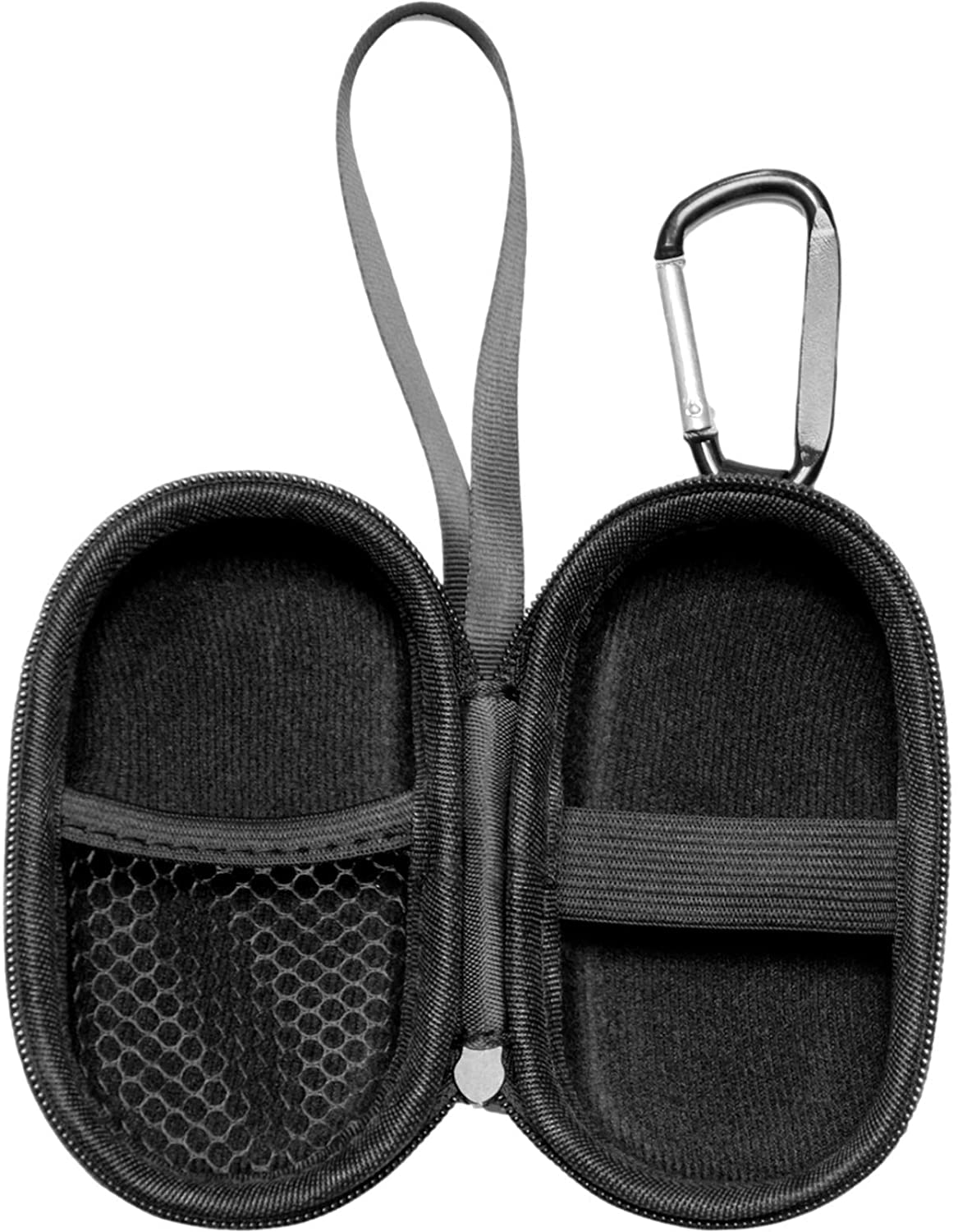 M.G.R.J® Portable Carrying Case Cover for Bose QuietComfort Earbuds/Bose Sport Earbuds (Hard|EVA|Black) 3