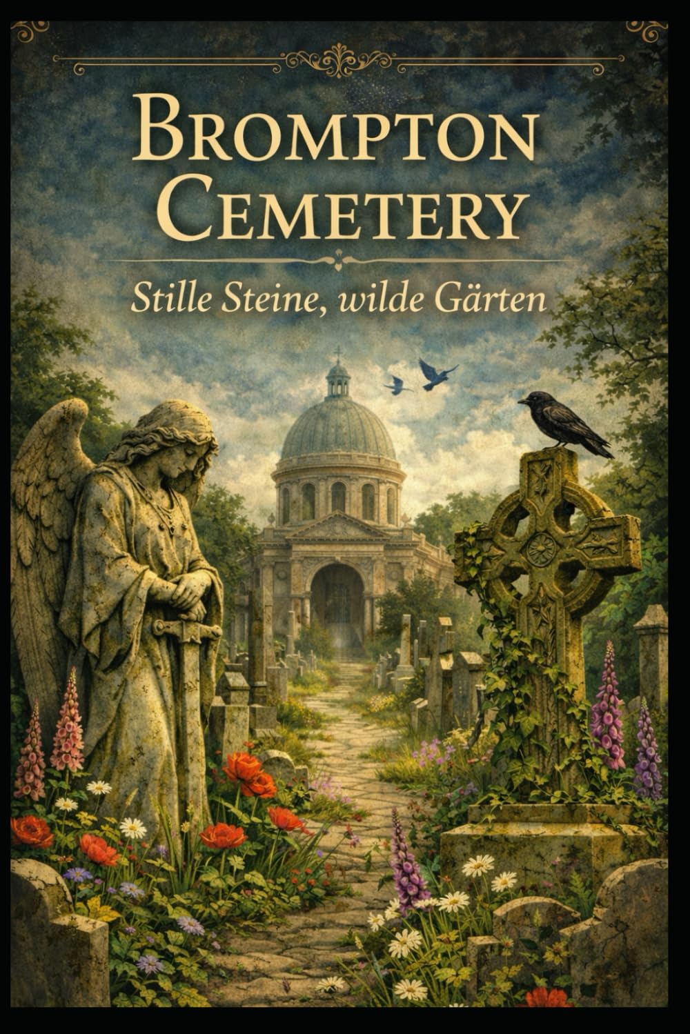„Stille Steine, Wilde Gärten: Ein Führer durch den Brompton Cemetery“