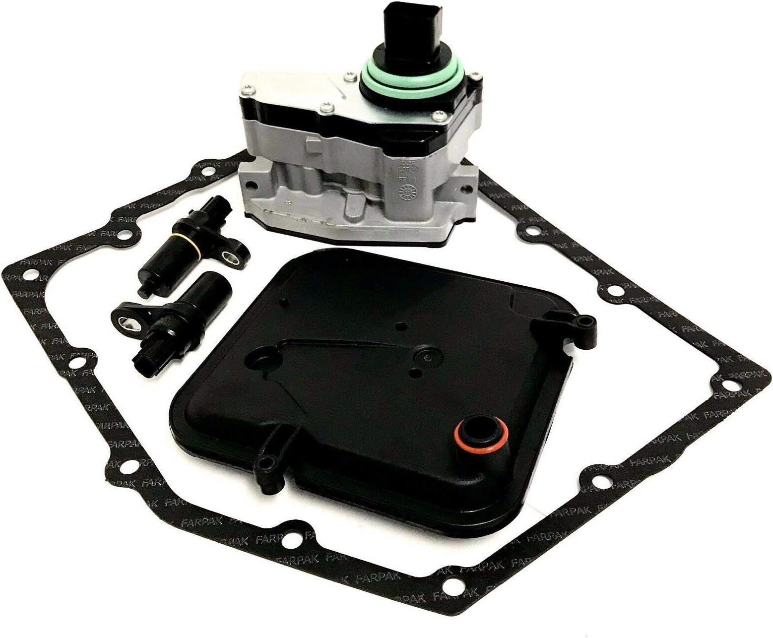 42RLE Solenoid Block Pack Service Kit Transmission Solenoid Block Speed Sensors Filter Kit for Dodge Wrangler 04800171AA