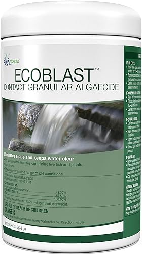 Miniatura 9 de Aquascape 29311 EcoBlast Alguicida de estanque (granular), 8.8 onzas, blanco