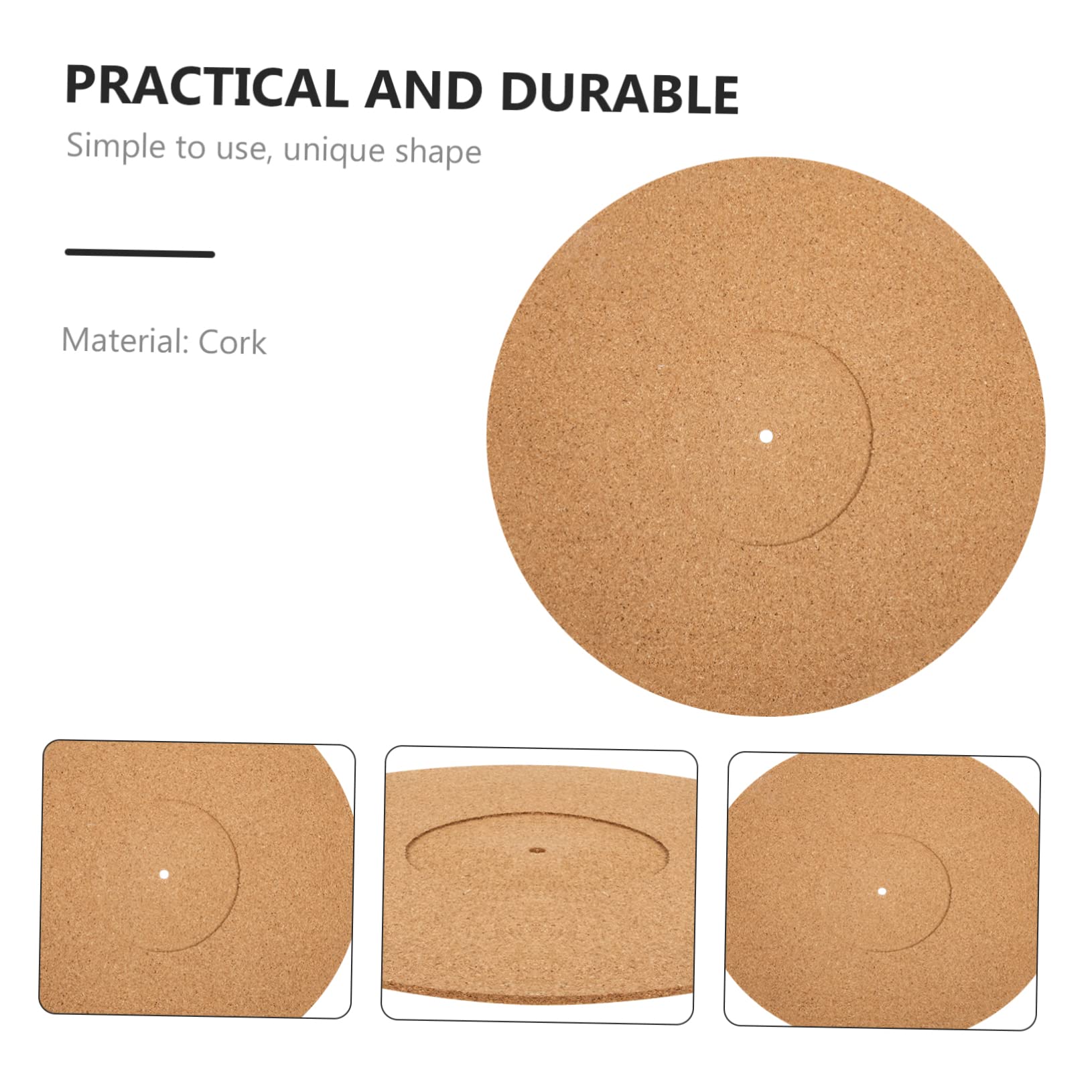 Tapis De Platine Vinyle En Feutre - Protection Anti-choc Et Antidérapante Pour Disques Vinyles - Compatible Avec La Plupart Des Tourne-disques