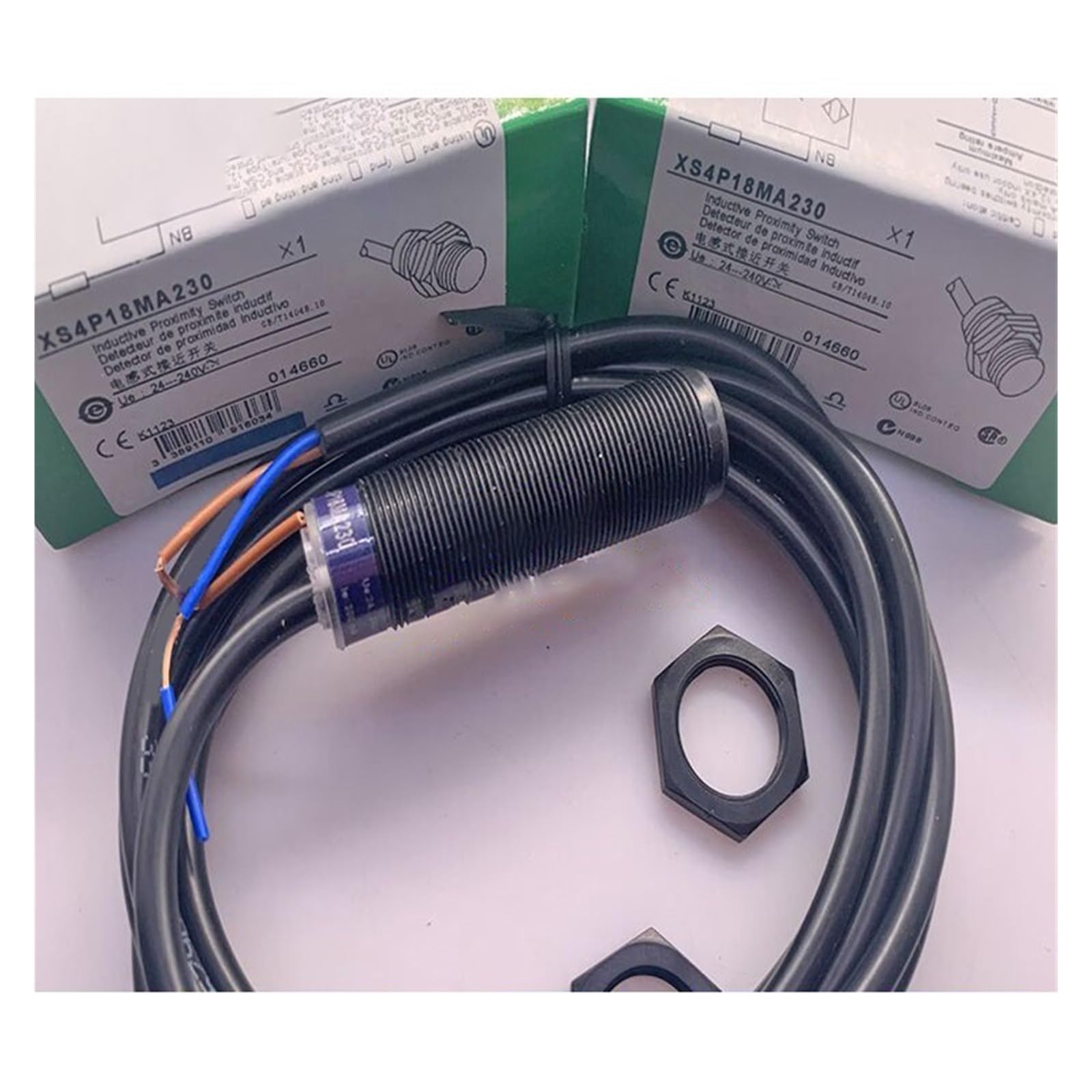 BACYDLPL 1Pcs XS4P18MA230 XS4P18MB230 Sensor Proximity Switch(XS4P18MA230)