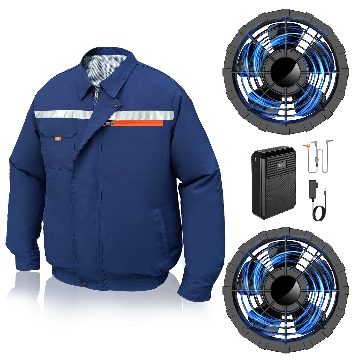 Amazon.co.jp: [THOUSTA] 空調作業服 ファンバッテリーセット 【2025