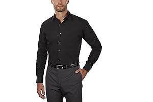 Wrinkle Free Long Sleeve Shirts for Men