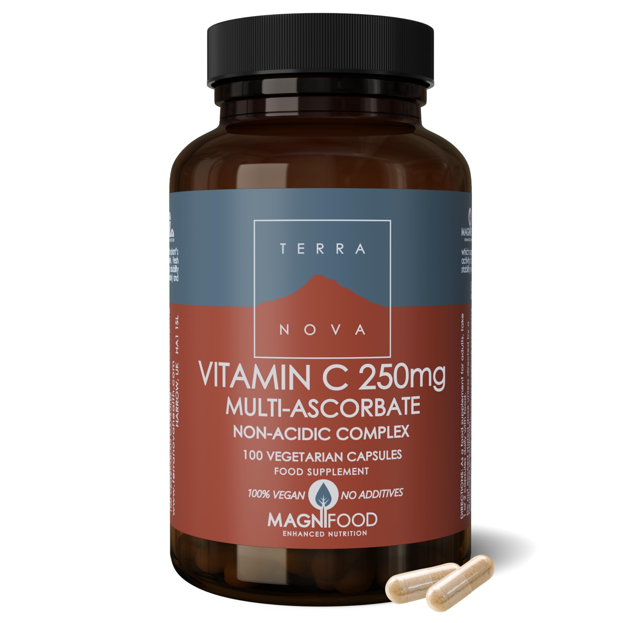 Terranova Vitamin C 250Mg Complex, 100 CT