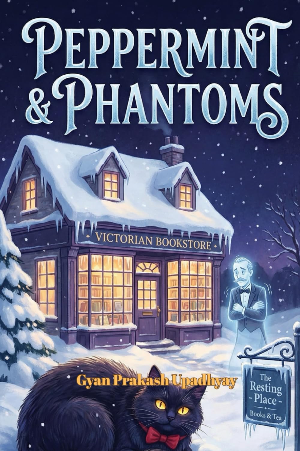 Peppermint & Phantoms: A Cozy Ghost Mystery (The Hollow’s End Mysteries Book 2)