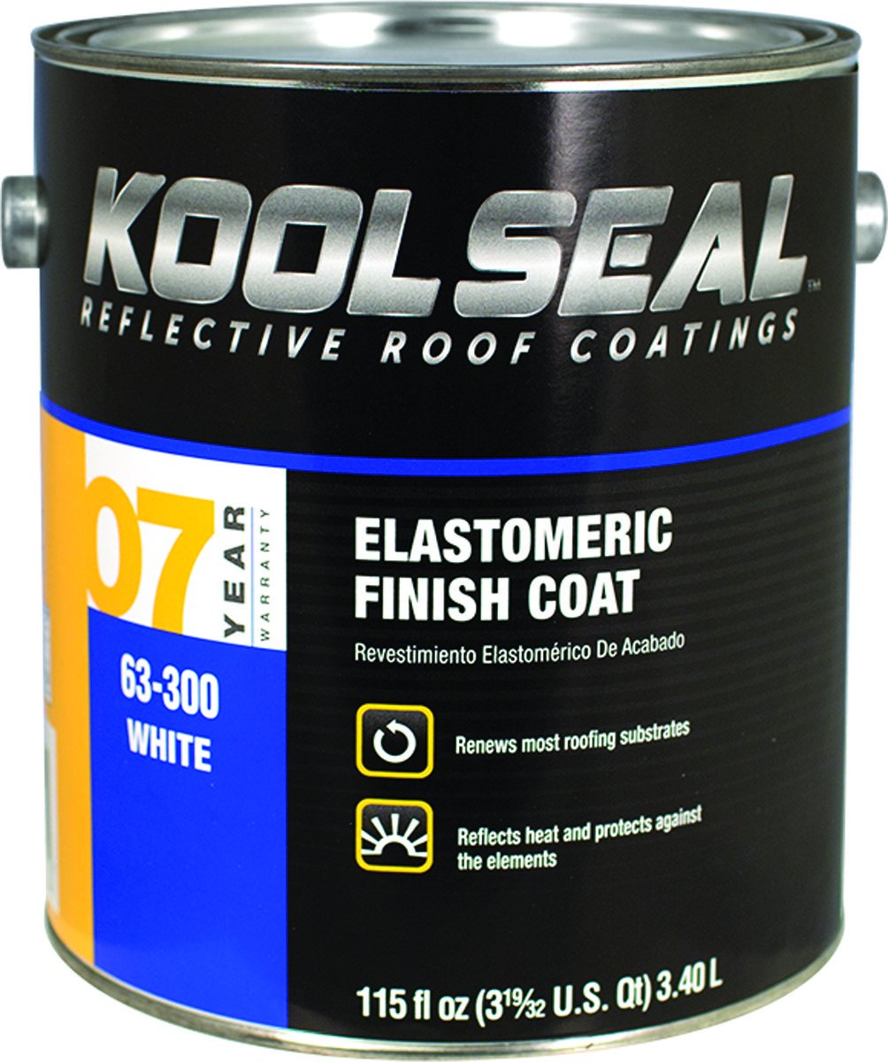 Ks0063300-16 1 Gallon White Elastomeric Finish Coat