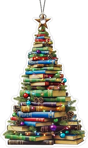 Book Ornament, Book Ornaments for Christmas Tree, Christmas Ornaments 2026,